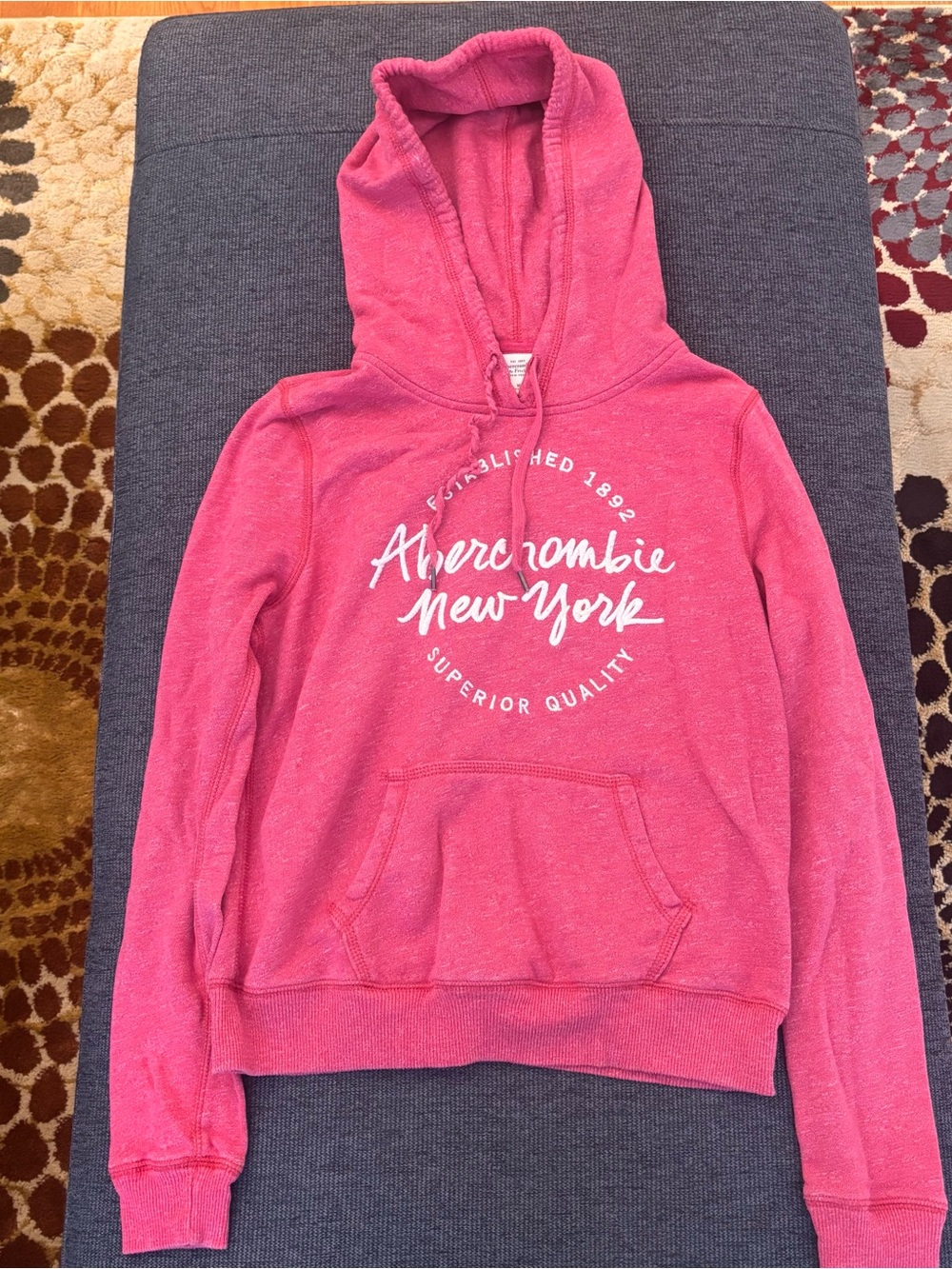 Abercrombie New York Red Hoodie